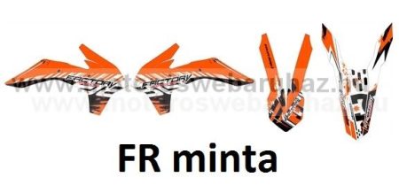 ARC-DESIGN off-road matricaszett 'A-kit' KTM SX-F 250 350 450 MODELLEKHEZ 2013 - 2015 (ARCKTMSXFA)