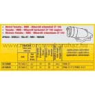Szívócsonk MALOSSI (028481) ROBOGÓHOZ (Átmérő:21mm)