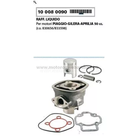 Hengerszett RMS PIAGGIO  NRG 50ccm (100080092)