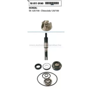 Vízpumpa javító szett HONDA SH 125-150 (100110190) RMS