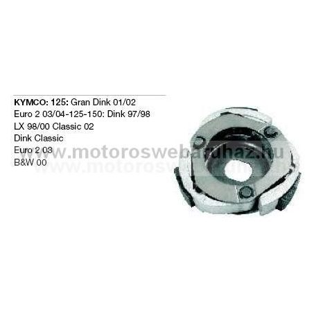 Kuplung RMS GILERA KYMCO GRAND DINK 125-150 (100360170)