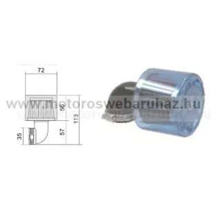  Levegőszűrő RMS (100601110) TUNING 35mm RACING ANTI AQUA! 90'