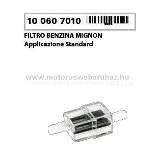 Benzinszűrő 7mm (100607010) MIGNON