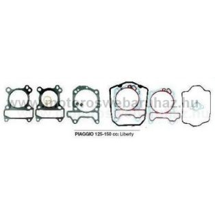   Tömítés szett RMS PIAGGIO LIBERTY 125-150 4T (100689110) LEADER blokk