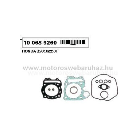 Tömítés szett komplett RMS (100689260) HONDA JAZZ 250 01-től /FORESIGHT 250 00-01 KICSI