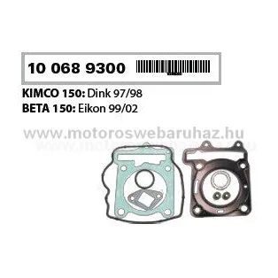   Tömítés szett komplett RMS (100689300) KYMCO DINK 150 97-98 / BETA EIKON 150 99-02 / KICSI