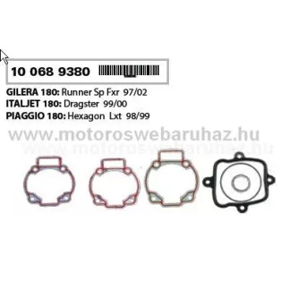 Tömítés szett RMS GILERA RUNNER 180 2T kicsi (100689381)