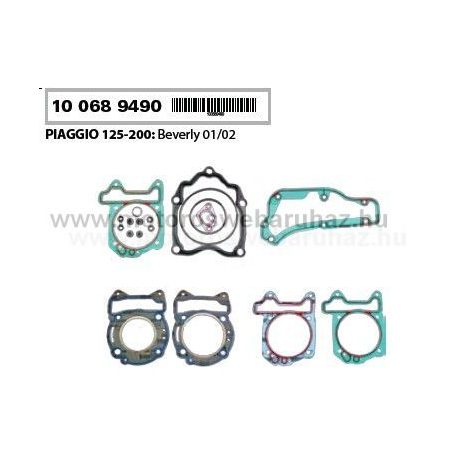 Tömítés szett komplett RMS (100689490) PIAGGIO BEVERLY 125-200 01-02 / NAGY