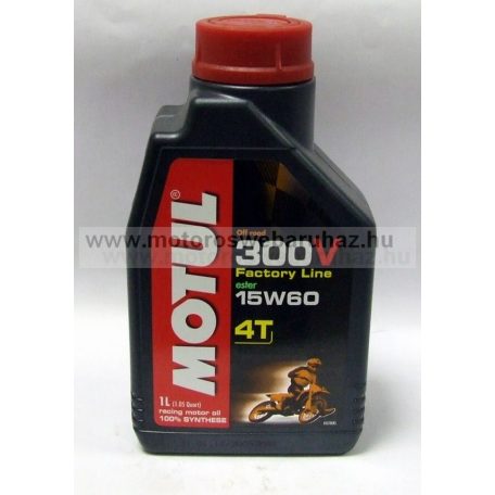 MOTUL 300V 4T 15W-60 1 liter (102710)