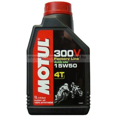 MOTUL 300V 4T 15W50 1 liter (104125)