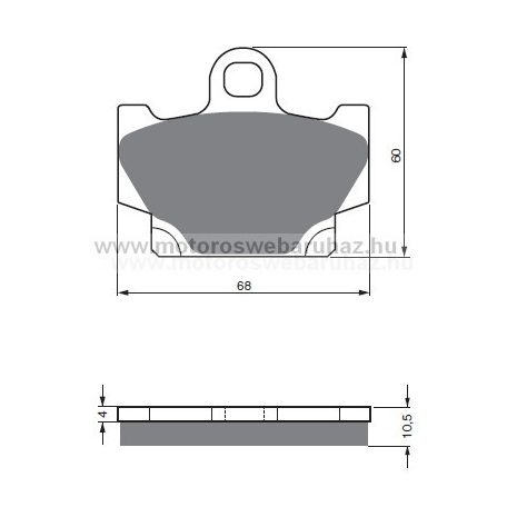 Fékbetét GoldFren (113/S3)