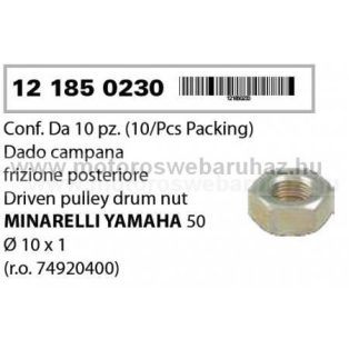 Anya M10x1 (121850230) YAMAHA KUPLUNG-hoz RMS 