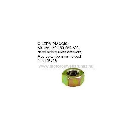 Anya RMS ROBOGÓ KERÉKHEZ PIAGGIO 125-180 (121850350)