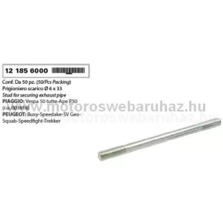   Kipu. RMS (121856000) KIPUFOGÓ TŐCSAVAR PEUGEOT 10 DB / CSOMAG