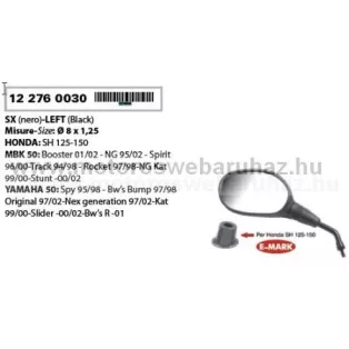 TÜKÖR RMS (122760030) YAMAHA BWS, SPY, SLIDER BAL