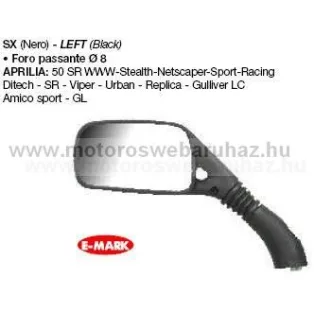 TÜKÖR RMS APRILIA SR 50/125 ( bal ) (122760080)