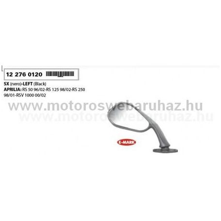 TÜKÖR RMS APRILIA RS50/96-02,RS 125/98-02,RSV 1000/00-02 (bal) (122760120)