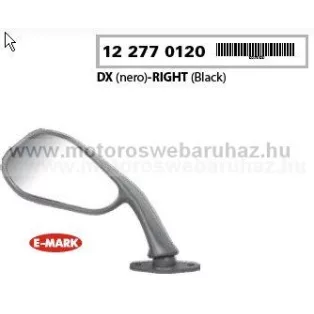   TÜKÖR RMS APRILIA RS50/96-02,RS 125/98-02,RSV 1000/00-02 (Jobb) (122770120)