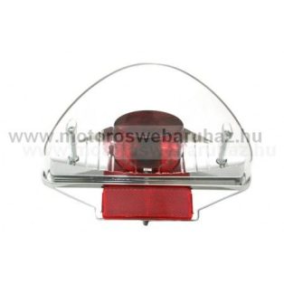   Lámpa hátsó YAMAHA (14084) komplett (átlátszó) TNT/TUNING/ AEROX ( 12V 21/5W BAY15d P21/5W )