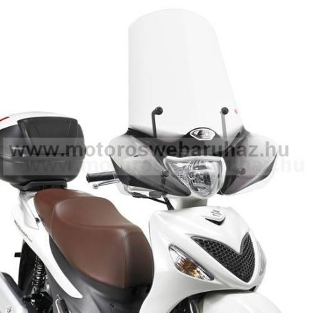 GIVI 169A Szélvédő áttetsző 56,5 cm magas 71,5 cm széles