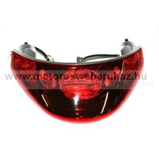   Lámpa hátsó PIAGGIO (20847) komplett BEVERLY 125-200 12V 10W BA15S R10W