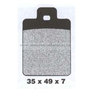 Fékbetét PIAGGIO NRG,STALKER,ZIP (225100300) RMS 