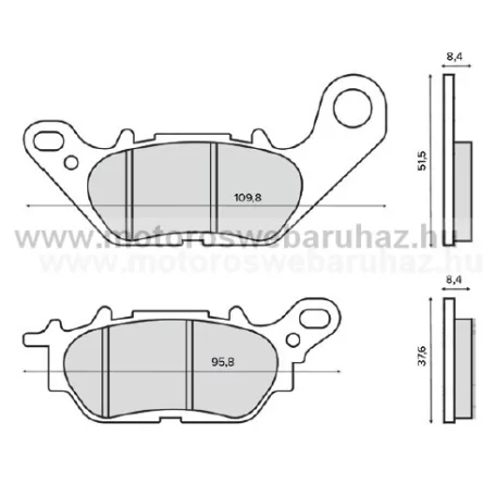 FÉKBETÉT RMS YAMAHA