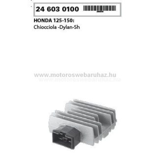 Feszültség szabályzó HONDA SH 125-150 (246030100) RMS