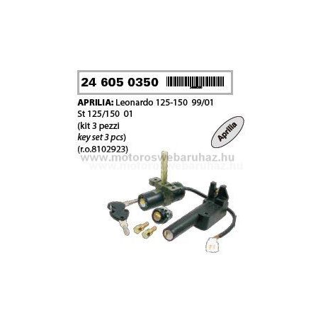 Zár szett APRILIA LEONARDO 125-150 99-01 (246050351)  RMS