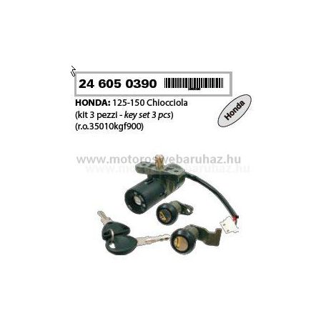 Zár szett HONDA CHIOCCIOLA 125-150 (246050390) RMS