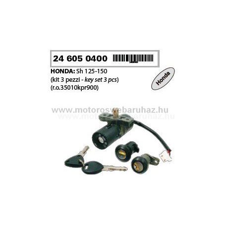 Zár szett HONDA SH 125-150 (246050400) RMS