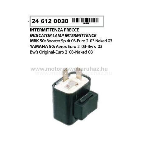 Indexrelé RMS 12V 2x21W (246120030)