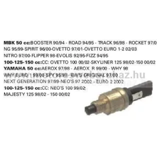 Féklámpa kapcsoló RMS YAMAHA M6X1 ( réz ) (246140040)