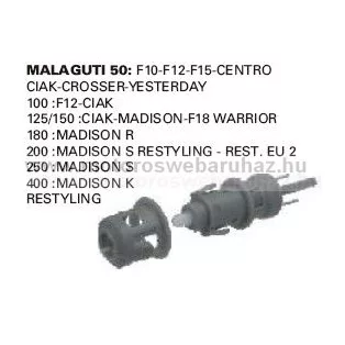Féklámpa kapcsoló RMS MALAGUTI F12 (RMS) (246140050)