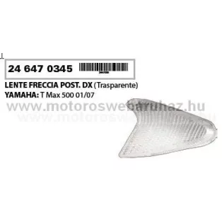   Indexbúra RMS (246470345) Hátsó YAMAHA T-MAX 500 2001-07 JOBB / FEHÉR