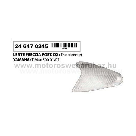 Indexbúra RMS (246470345) Hátsó YAMAHA T-MAX 500 2001-07 JOBB / FEHÉR