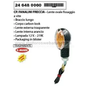   INDEX Univerzális RMS (246480060) OVÁL KARBON (SZÁRAS)(1pár)