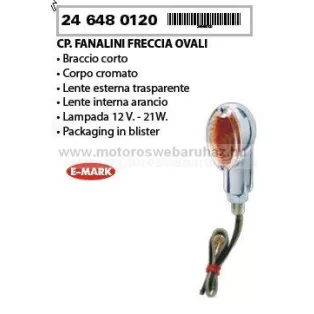   INDEX Univerzális RMS (246480120) OVÁL KRÓM (SZÁRAS) szett