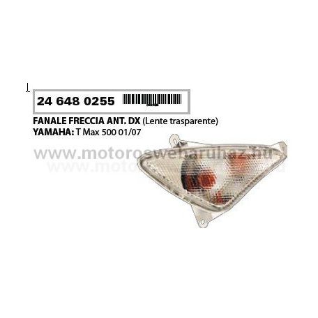 INDEX RMS (246480255) Első YAMAHA T-MAX 500 2001-07 JOBB