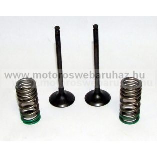   SZELEP PROX (28.SES2402-1) ACÉL KIPUFOGÓ SZELEP RUGÓKKAL (2db SZELEP,2db RUGÓVAL)