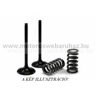   SZELEP PROX (28.SES6351-1) ACÉL KIPUFOGÓ SZELEP RUGÓKKAL (2db SZELEP,2db RUGÓVAL)