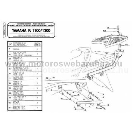 GIVI 297F Spec. Monorack karok 