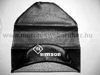 SIMSON (301011) nyereghuzat (fekete-piros) 51/ 190801