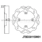 Féktárcsa JT (JTD3011SC01)