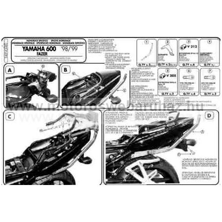 GIVI 340F Spec. Monorack karok 