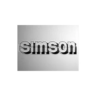 SIMSON (350005) matrica tank (fehér/fekete/ezüst)