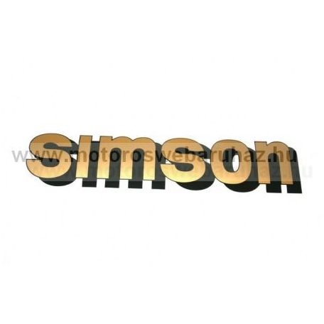 SIMSON (350008) matrica tank (arany)