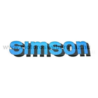 SIMSON (350009) matrica tank (kék)