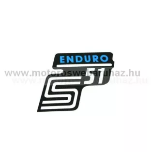 SIMSON (350033) matrica dekni (kék) 51/ENDURO