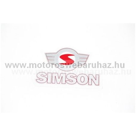 SIMSON (350043) matrica (burkolatra)